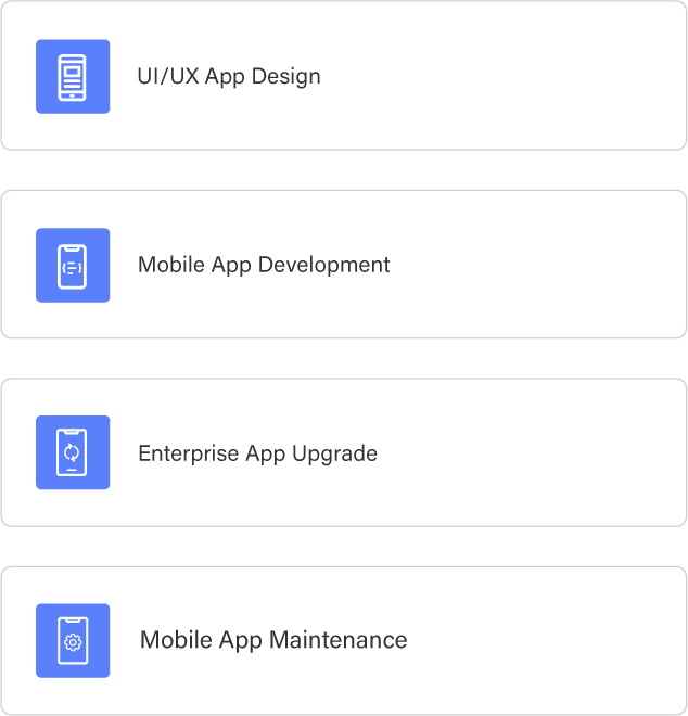 Enterprise mobile app development services
